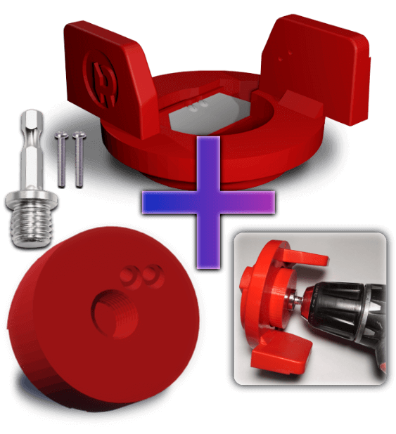 otazor 68mm Ģipškartona Frēze ar Urbja Adapteri